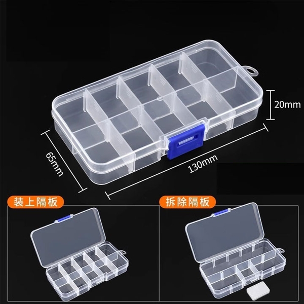 Hộp Đựng Linh Kiện Loại 10 Ngăn