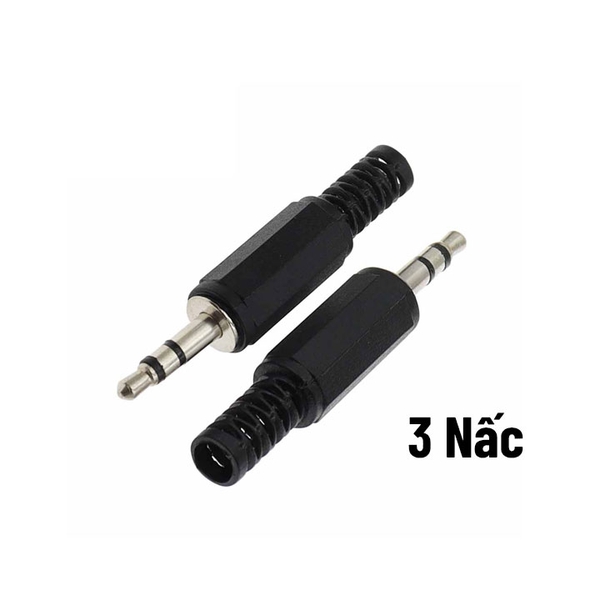 Jack Audio 3.5 Đực Nhựa
