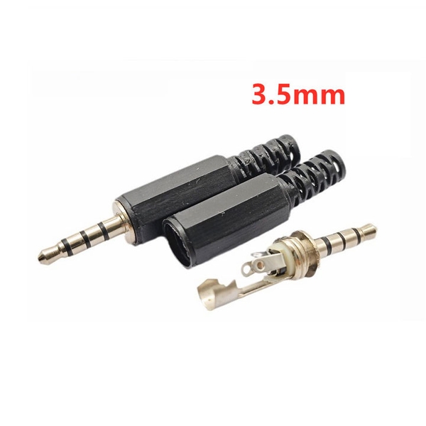 Jack Audio 3.5 Đực Nhựa