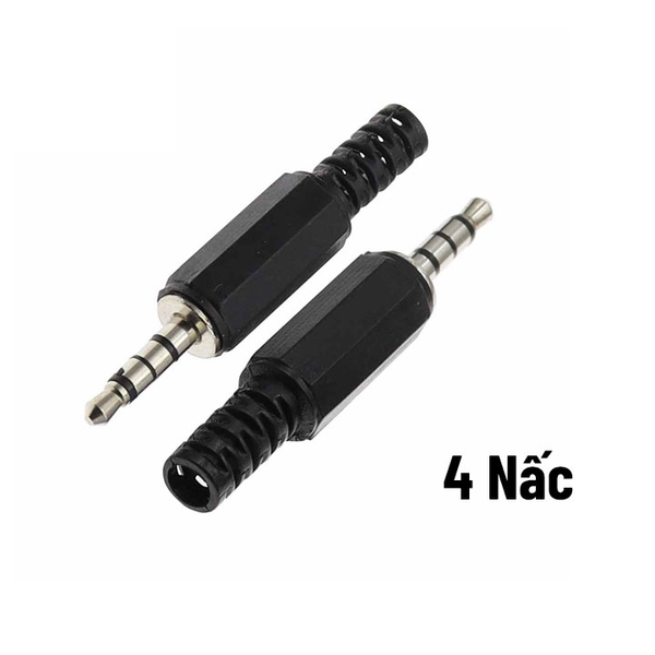 Jack Audio 3.5 Đực Nhựa