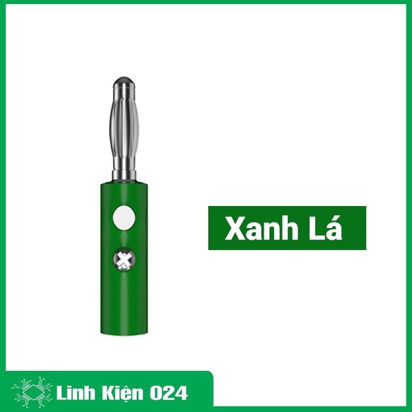 Đầu Jack Bắp Chuối 4mm Đực Nhiều Màu