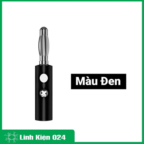 Đầu Jack Bắp Chuối 4mm Đực Nhiều Màu