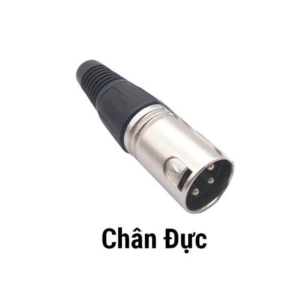 Chân Jack Cắm Micro Thụy Sĩ Canon ba lõi XLR Canon 3 Chân