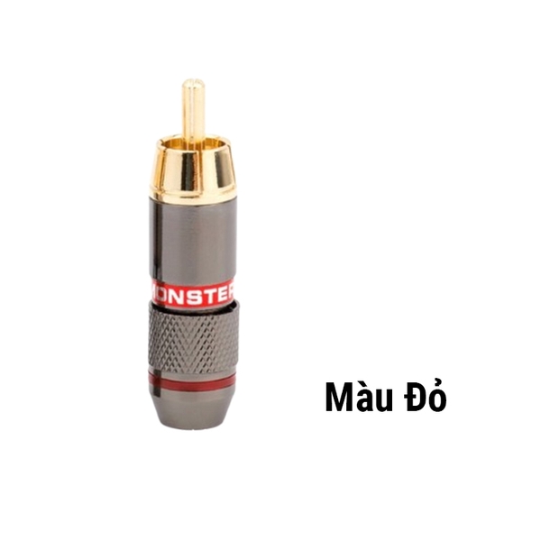 Jack Hoa Sen Mạ Vàng RCA 6mm