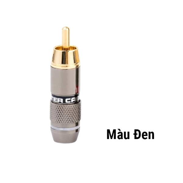 Jack Hoa Sen Mạ Vàng RCA 6mm