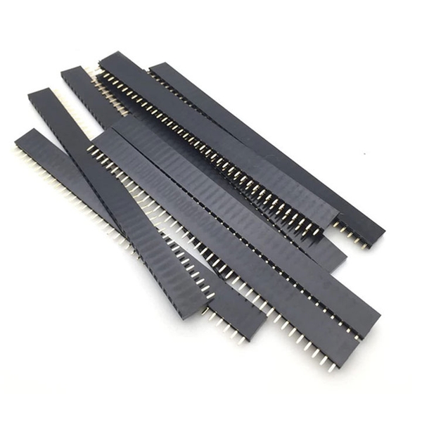 Thanh Jump Cái Đơn 1x40P 2.54mm ( Đen ) (k1a8)