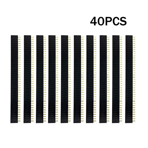 Thanh Jump Cái Đơn 1x40P 2.54mm ( Đen ) (k1a8)