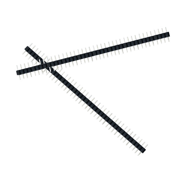 Jump Đực Đơn 1x40P 2.54 - 1 Thanh (k1a4)