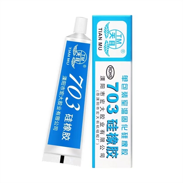 Keo Silicone 703 Màu Trắng Cực Dày Dán Và Niêm Phong Linh Kiện (K2C11)