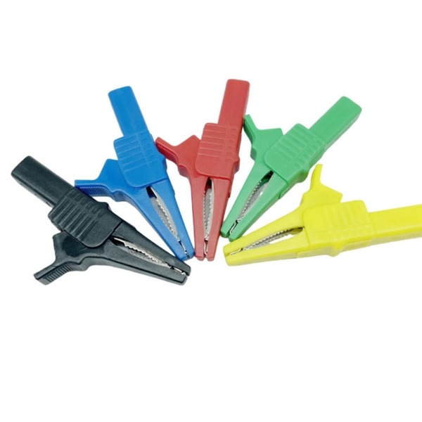 Kẹp Cá Sấu 10mm Tải 32A Thuận Tiện Đo Kiểm Tra Chân Kết Nối Bắp Chuối 4.0mm