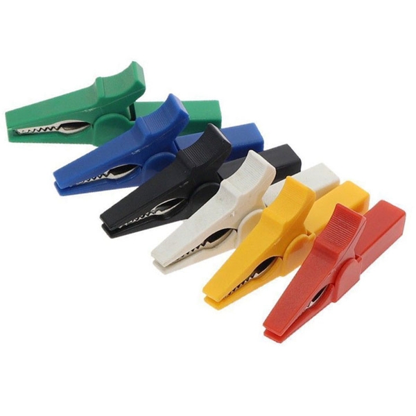 Kẹp Cá Sấu 10mm Tải 32A Thuận Tiện Đo Kiểm Tra Chân Kết Nối Bắp Chuối 4.0mm