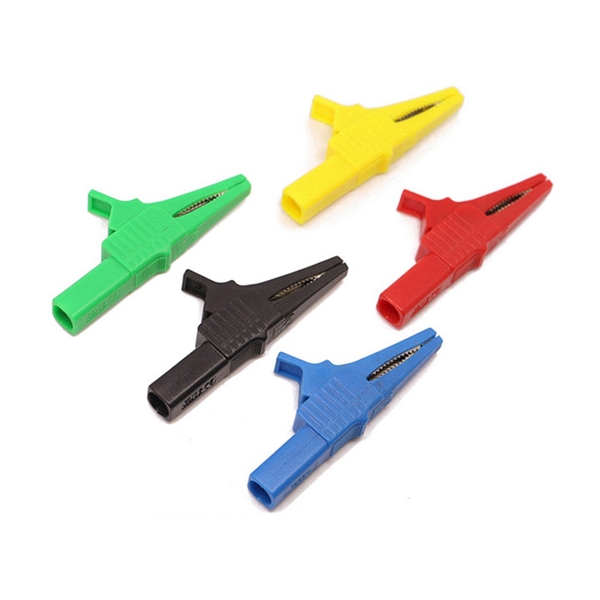 Kẹp Cá Sấu 10mm Tải 32A Thuận Tiện Đo Kiểm Tra Chân Kết Nối Bắp Chuối 4.0mm