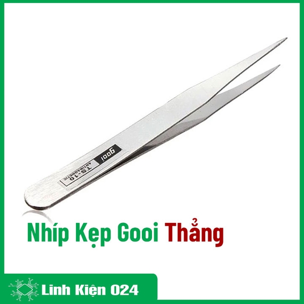 Kẹp Linh Kiện Gooi Chân Thẳng