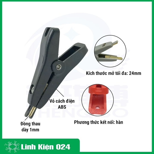Kẹp Mỏ Vịt Kiểm Tra Điện Áp Cao LCR