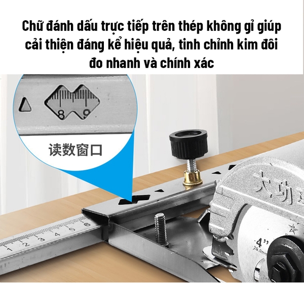 Khung Lắp Máy Cắt Máy Cưa Cầm Tay Cắt Gỗ Cắt Đá 5 Inch