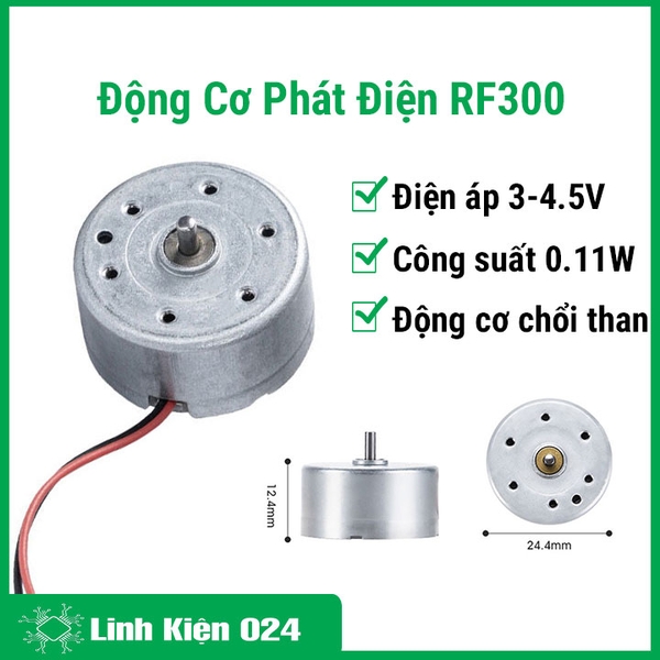 Động Cơ Phát Điện RF300 3-4.5V