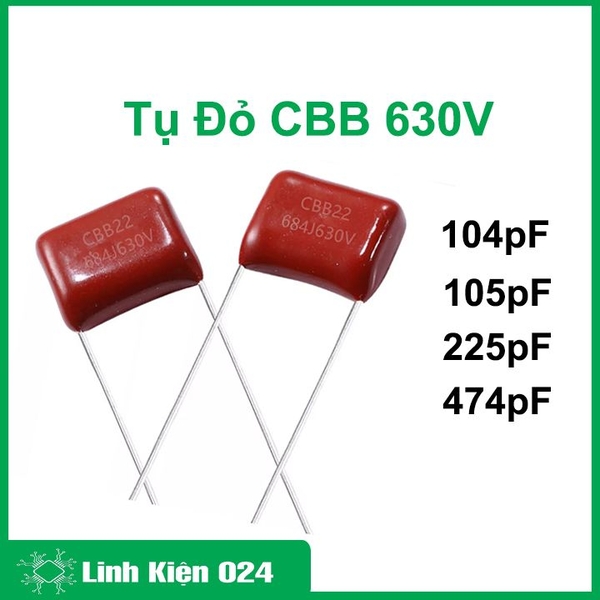 Tụ Đỏ CBB 630V