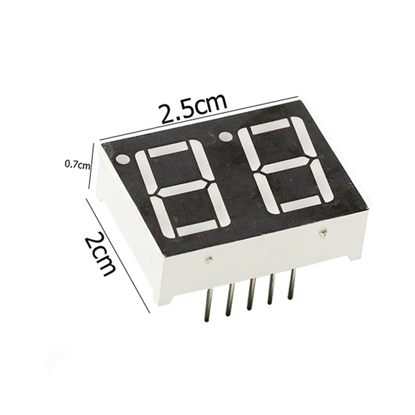LED 7 Thanh 0.56inch Katot Chung - Sáng Đỏ
