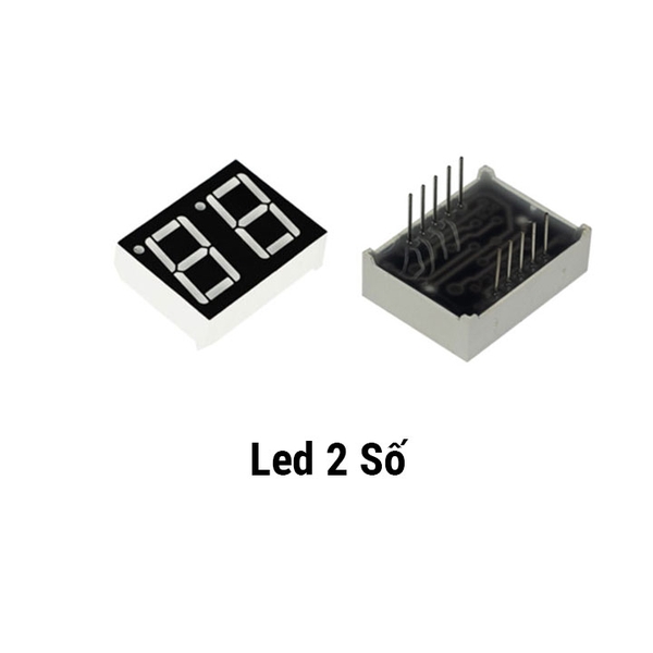 LED 7 Thanh 0.56inch Katot Chung - Sáng Đỏ
