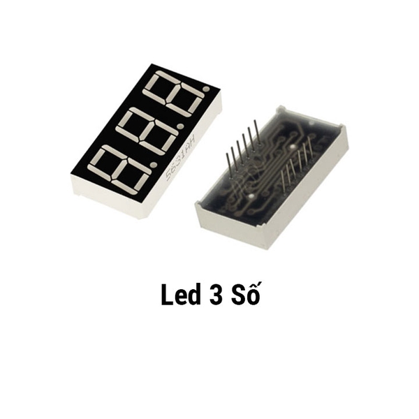 LED 7 Thanh 0.56inch Katot Chung - Sáng Đỏ