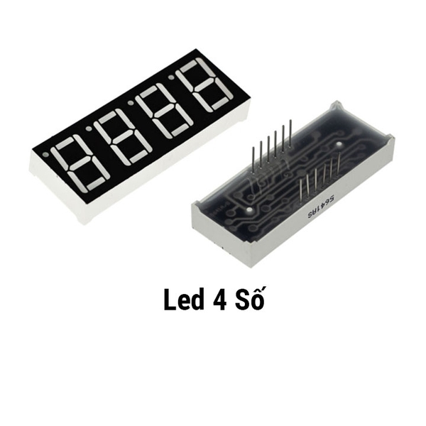 LED 7 Thanh 0.56inch Katot Chung - Sáng Đỏ