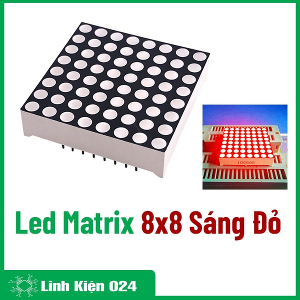 Led Matrix 8x8 Sáng Đỏ