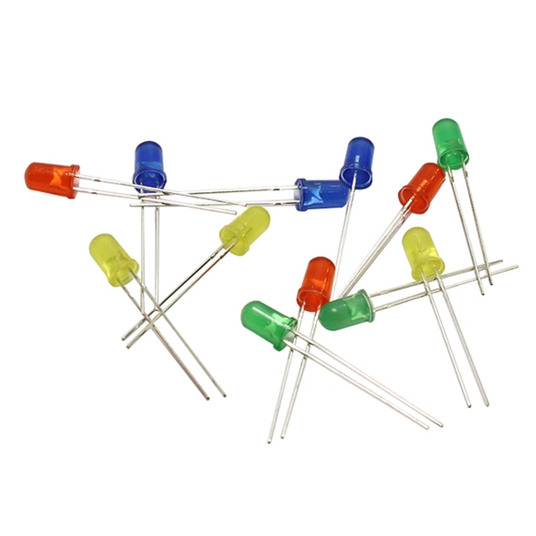 Led Phủ Màu 5mm - Gói 10 Con