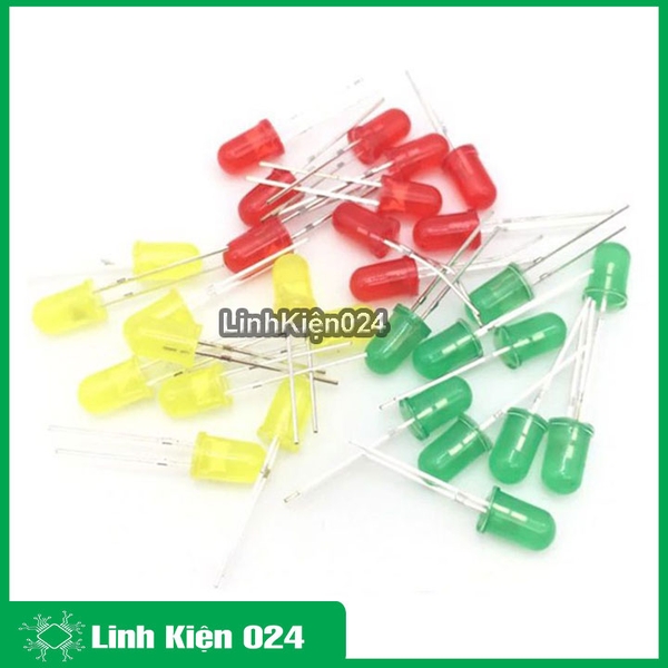 Led Đục Ø5 ( Gói 100 Con) - Vàng