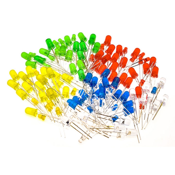 Led Phủ Màu 5mm - Gói 10 Con