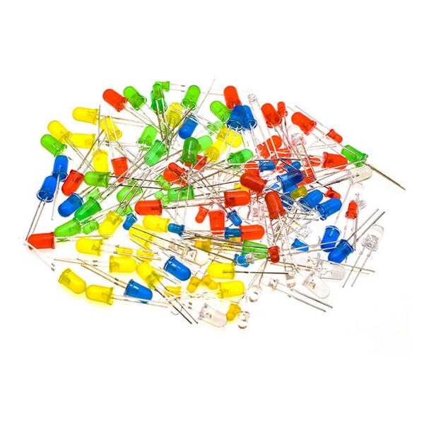 Led Phủ Màu 5mm - Gói 10 Con