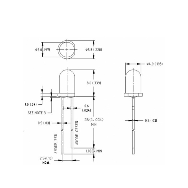 Gói 10 Con Led Siêu Sáng Ø5