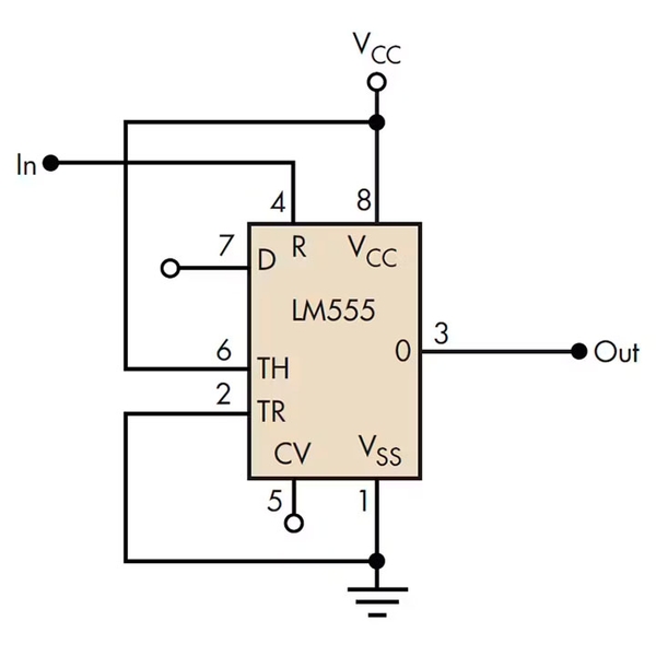 IC LM555 DIP8 (K9G18)
