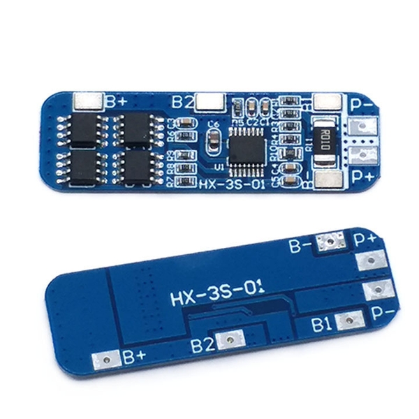 Module Mạch Bảo Vệ Pin Lithium 3 Cell 12.6V Dòng Xả 10A (K2I12-2)