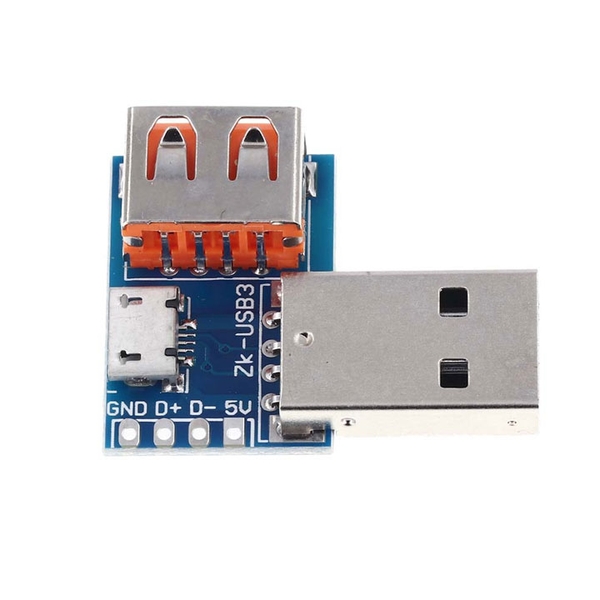 Mạch Chuyển Đổi USB Đực Sang USB Cái Và USB Micro