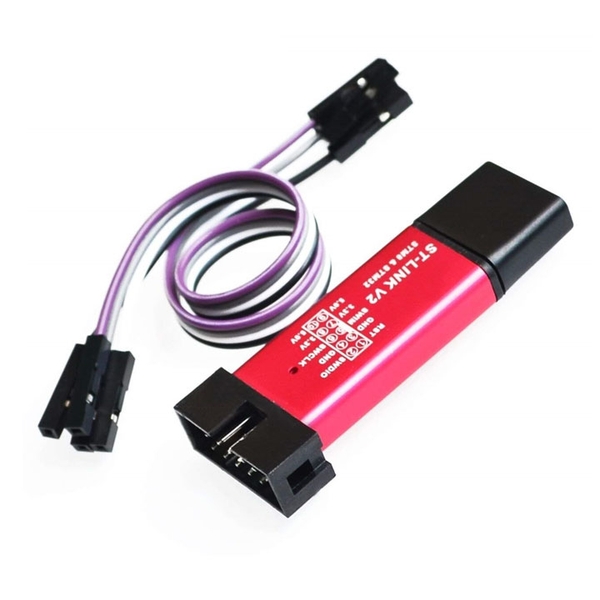 Mạch Nạp ST-Link V2, Mach Nạp Cho Vi Điều Khiển STM8 Và STM32 ((K3A1)