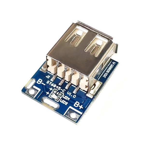 Mạch Sạc Pin Dự Phòng Bản Nâng Cấp 5V-600MA Mini Có Led Báo Sạc (K2A1)