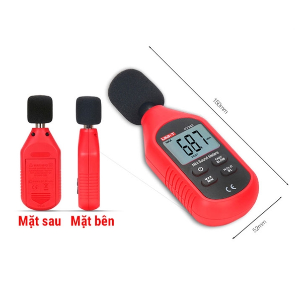 Máy Đo Tiếng Ồn Chính Xác Cao UT353 UNI-T