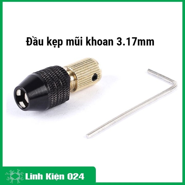 Máy Khoan 555 Siêu Khỏe Độ Chính Xác Cao Kẹp Mũi Khoan 0.3-3.2mm