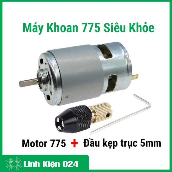 Máy Khoan 775 Siêu Khỏe Độ Chính Xác Cao Kẹp Mũi 0.3-3.2mm
