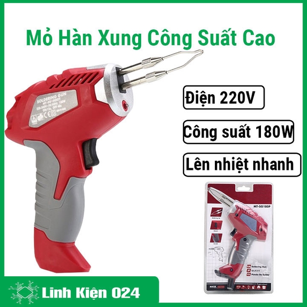 Mỏ Hàn Xung Công Suất Cao MACE 220VAC 180W