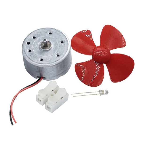 Mô Hình Điện Gió Động Cơ Phát Điện Chuyển Đổi Cơ Năng Thành Điện Năng