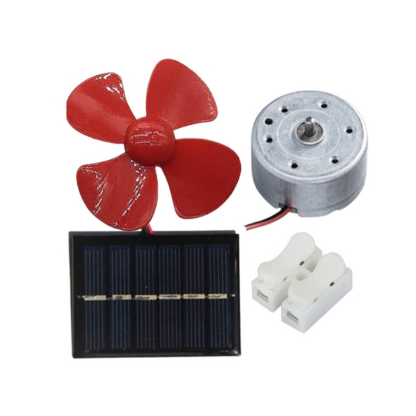 Bộ Mô Hình Thí Nghiệm Khoa Học Quạt Gió Chuyển Đổi Quang Năng Thành Điện Năng V1