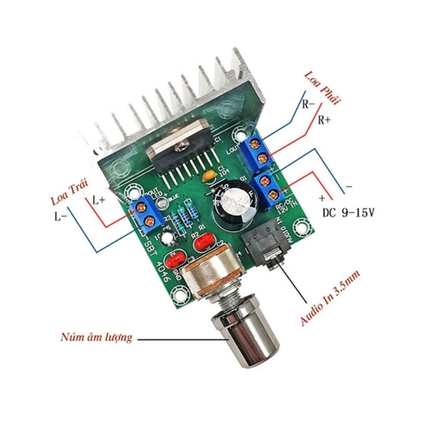 Module Audio TDA7297 15W+15W V1