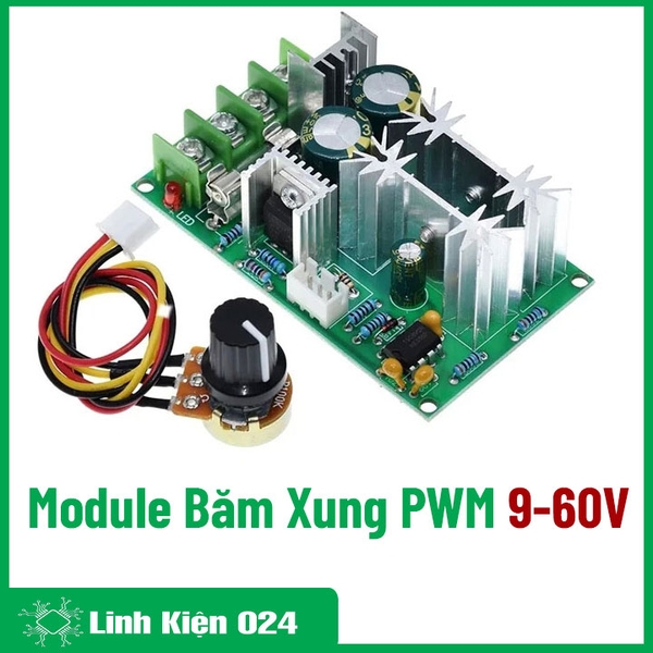 Module Băm Xung PWM V5 9V-60V 20A (K4A14)