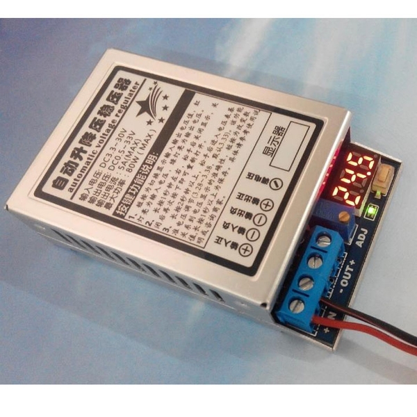 Module Boost Buck DC-DC Vin 4.5V-30VDC Vout 0.8V-33VDC 5A 80W (K2D1)