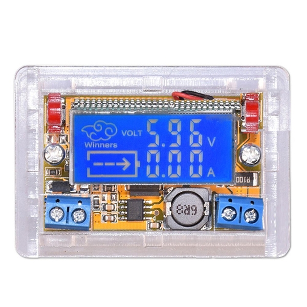Module Buck DC-DC LCD Hiển Thị Điện Áp - Dòng Điện Vin 5V-23VDC MP2307 (K2F3)