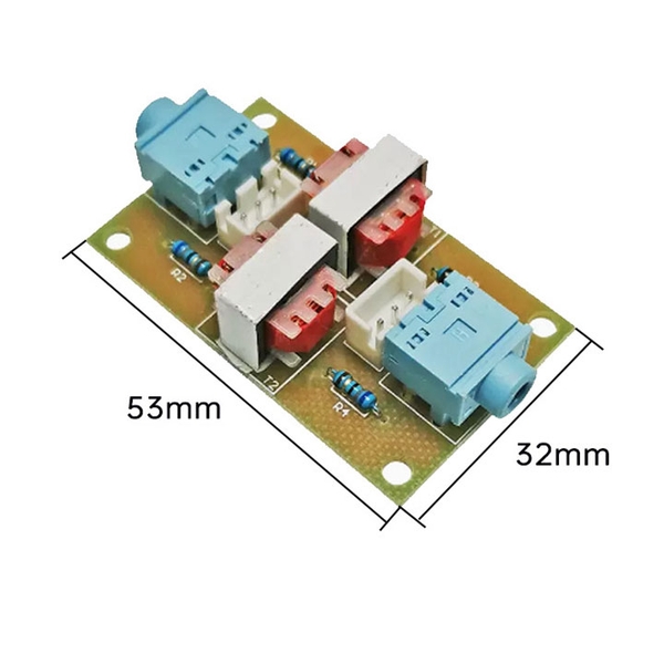 Module Cách Li Lọc Nhiễu Âm Thanh In/Out Jack Audio