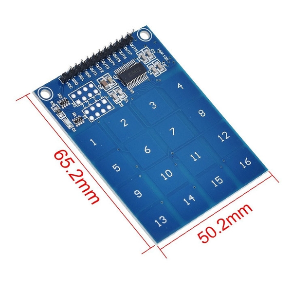 Module Cảm Biến Chạm TTP229 16 Phím (K3D14-1)