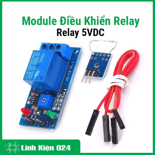 Module Điều Khiển Relay 5VDC - Bằng Công Tắc Từ (K4C5)