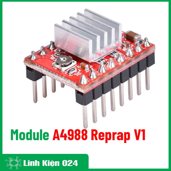 Module Điều Khiển Động Cơ Bước Máy In 3D A4988 Reprap V1 (K4B12-1)